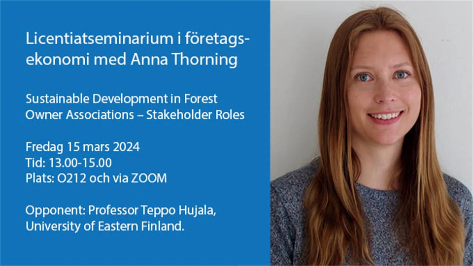 Licentiatbild Anna Thorning