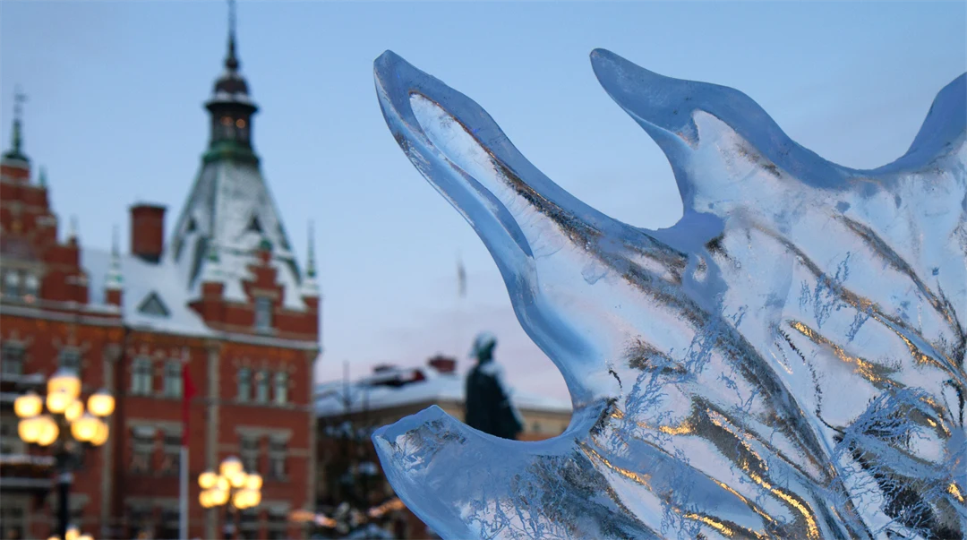 Sundsvall i vinterskrud