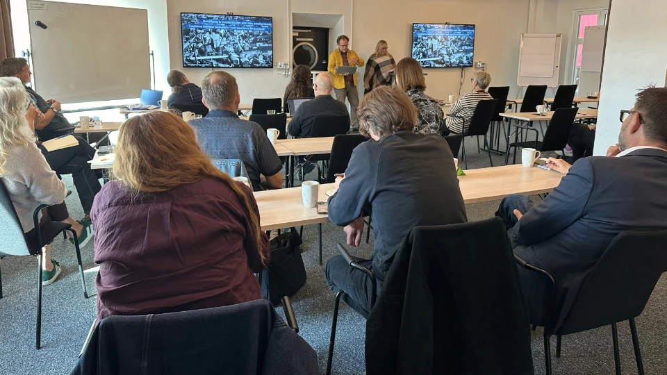 Många deltagare samlade under PLATSKRAFT i Sundsvall