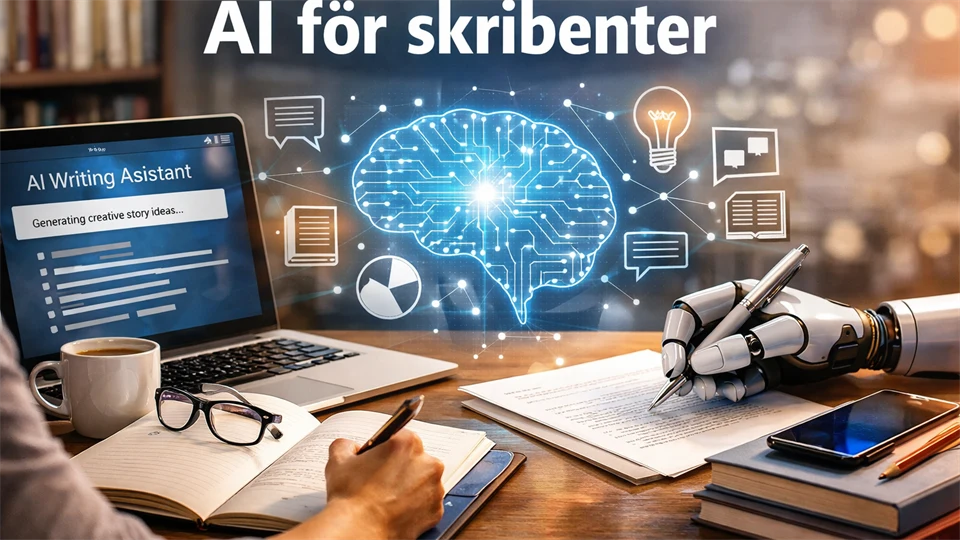 Grafisk AI-bild om sommarkurs.