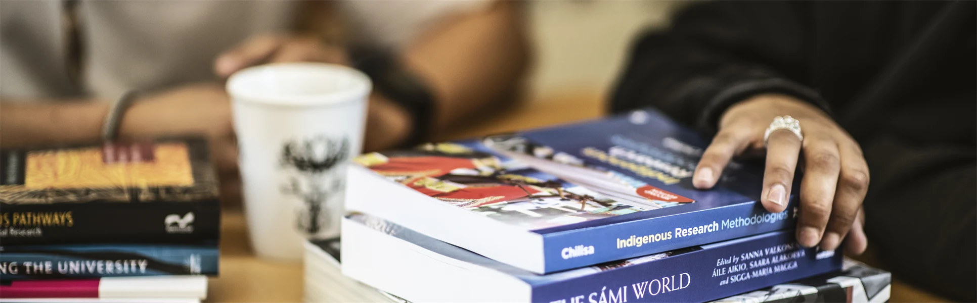 Studenter på Campus.