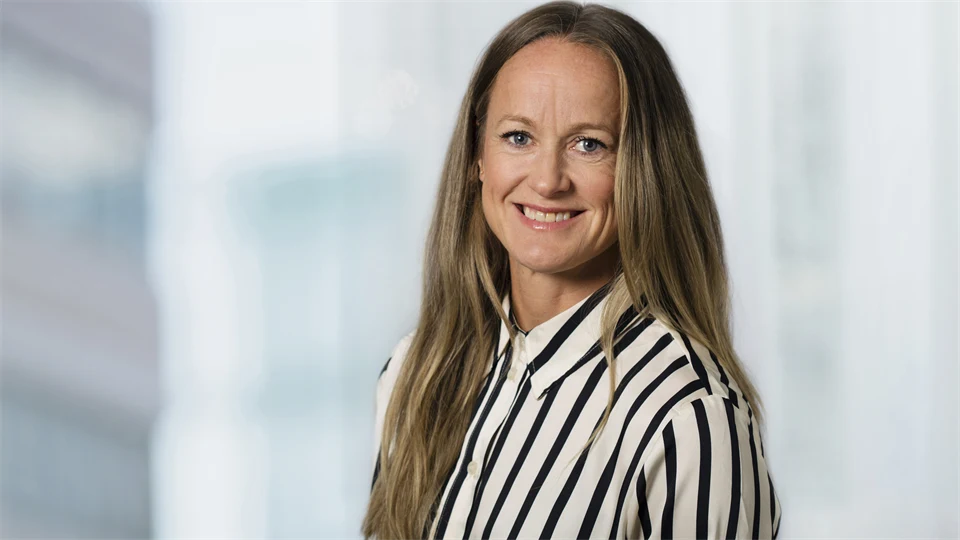 Foto på medarbetare på Folkhälsomyndighten som arbetar med Fritidskortet