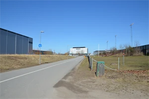 Hus i horisonten.