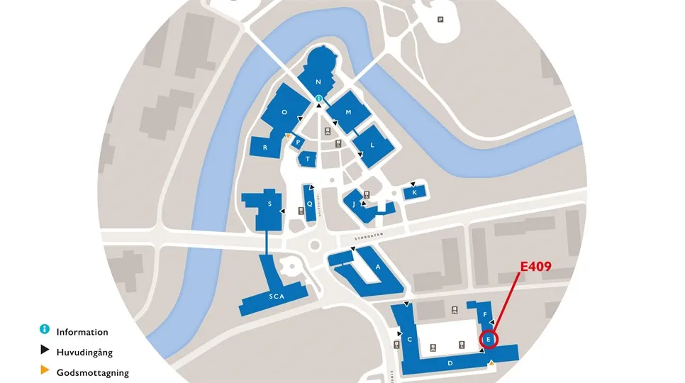 campuskarta Sundsvall