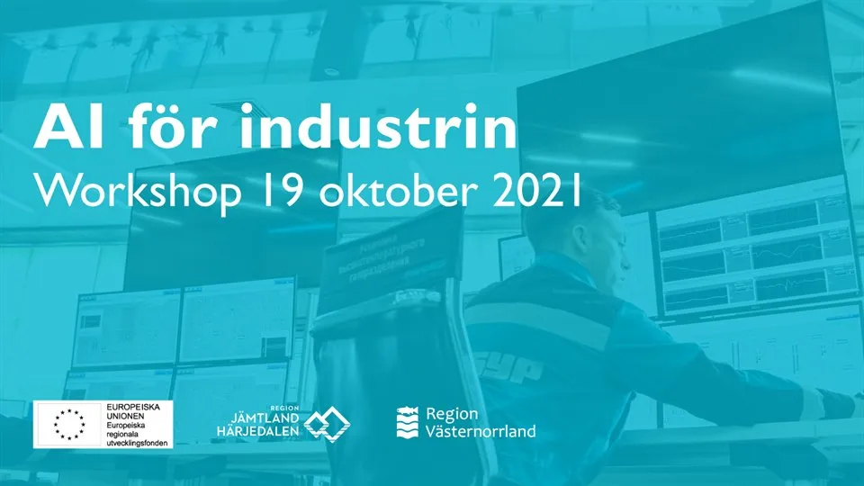 AI för industrin workshop 19 oktober 2021