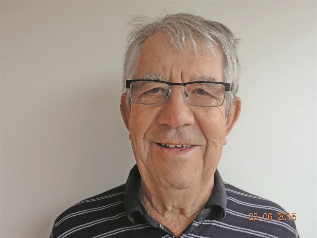 Porträttbild på en man.