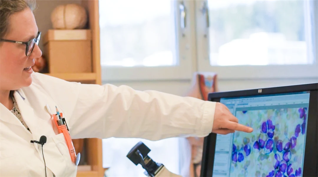 Annelie Ervasti biomedicinsk analytiker 