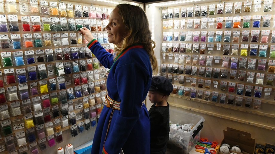 Anna-Maria Fjellström, Vilhelmina norra sameby och Luokta Mavas.