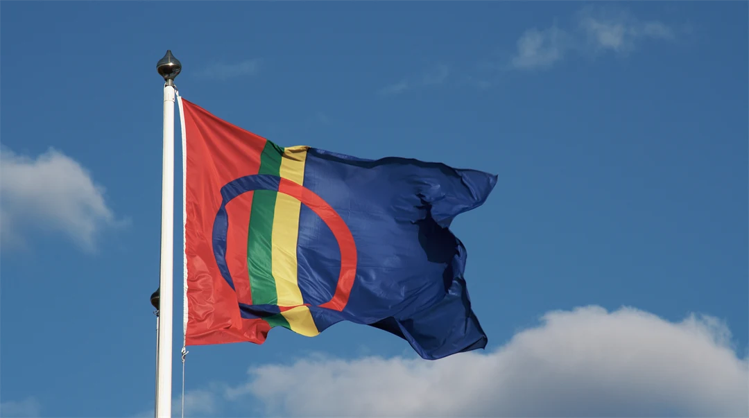 Den samiska flaggan