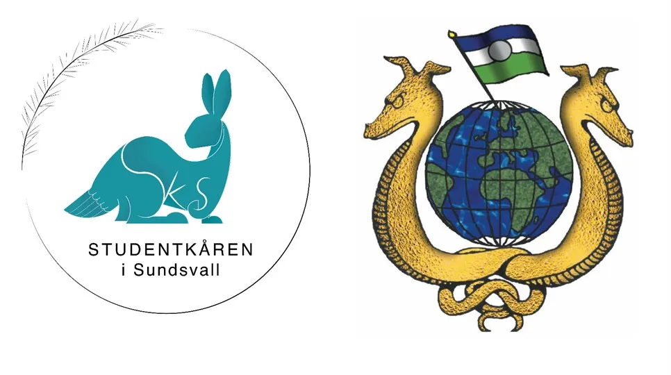 Logotyper studentkåren i Sundsvall och Östersund