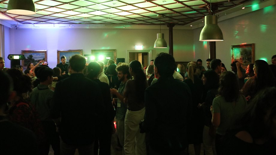 Disco after the gala dinner.