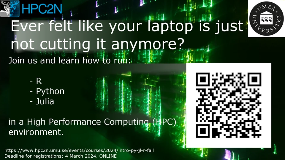 HPC2N course 
