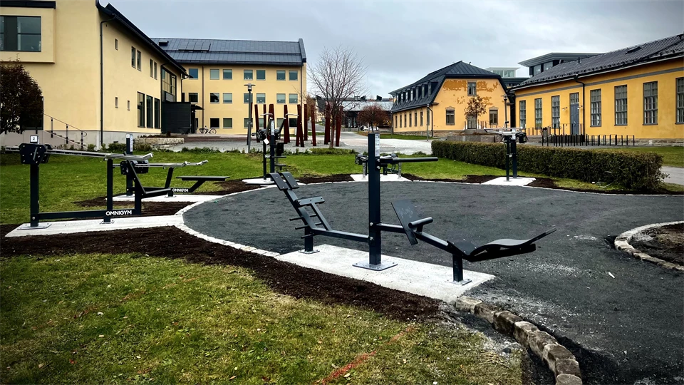 outdoor gym campus Östersund