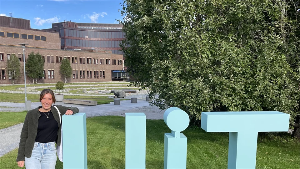Linnea Nordgren vid UiT, Norges Arktiska Universitet i Tromsö.