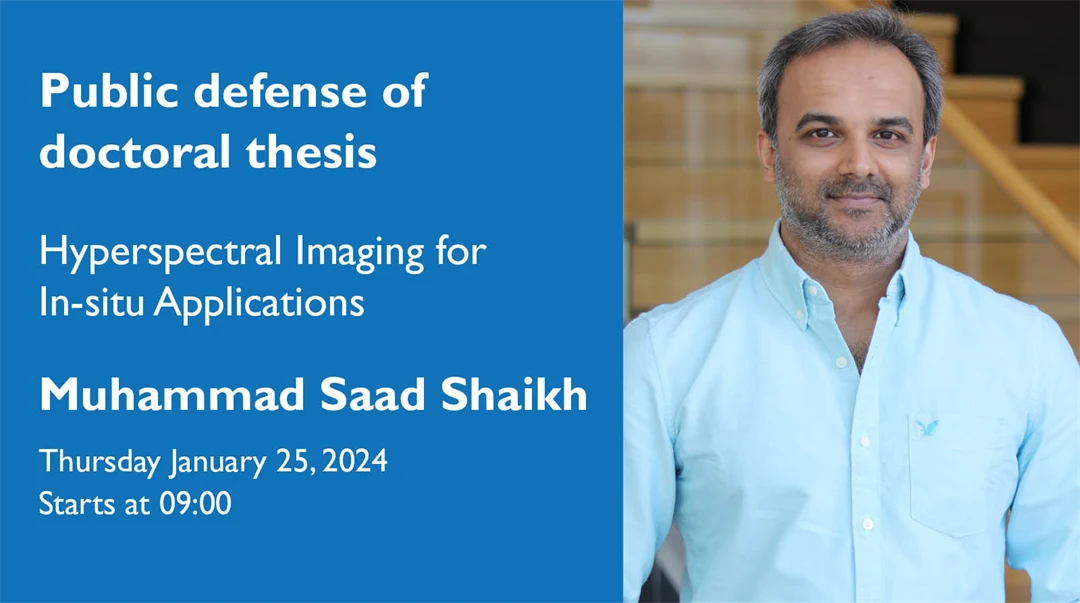 Disputation i elektronik med Muhammad Saad Shaikh