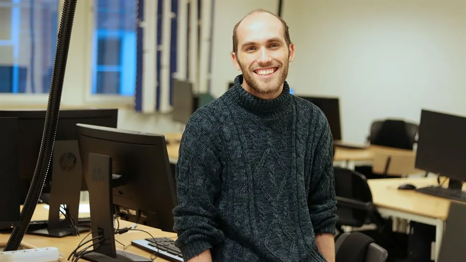 Peter Stegeby student på Datateknik