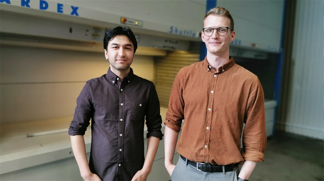 porträtt av vå unga män 