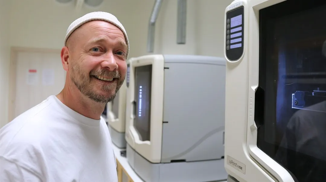 Ketil Wigg, student på Additiv tillverkning – högskoleingenjör maskinteknik