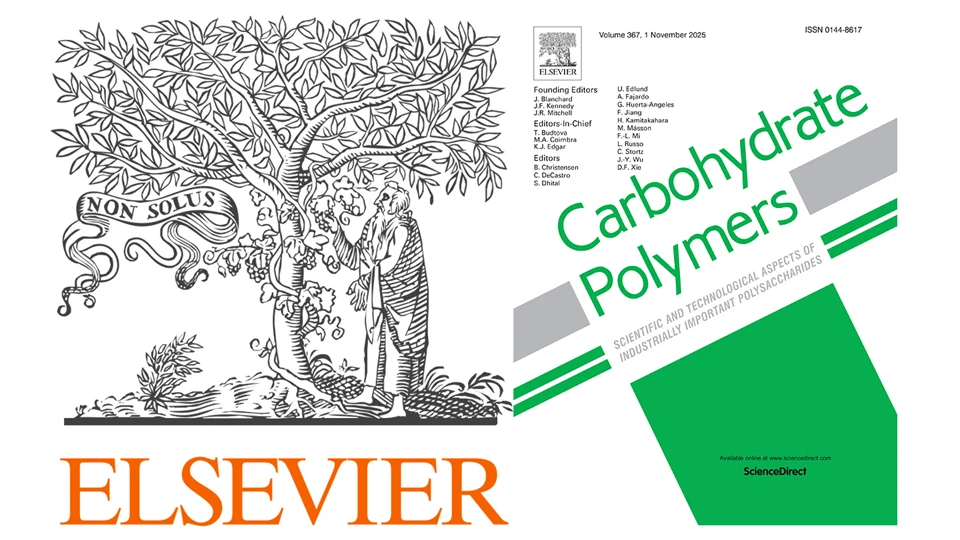 logotypes for Elsevier och Carbohydrate polymers