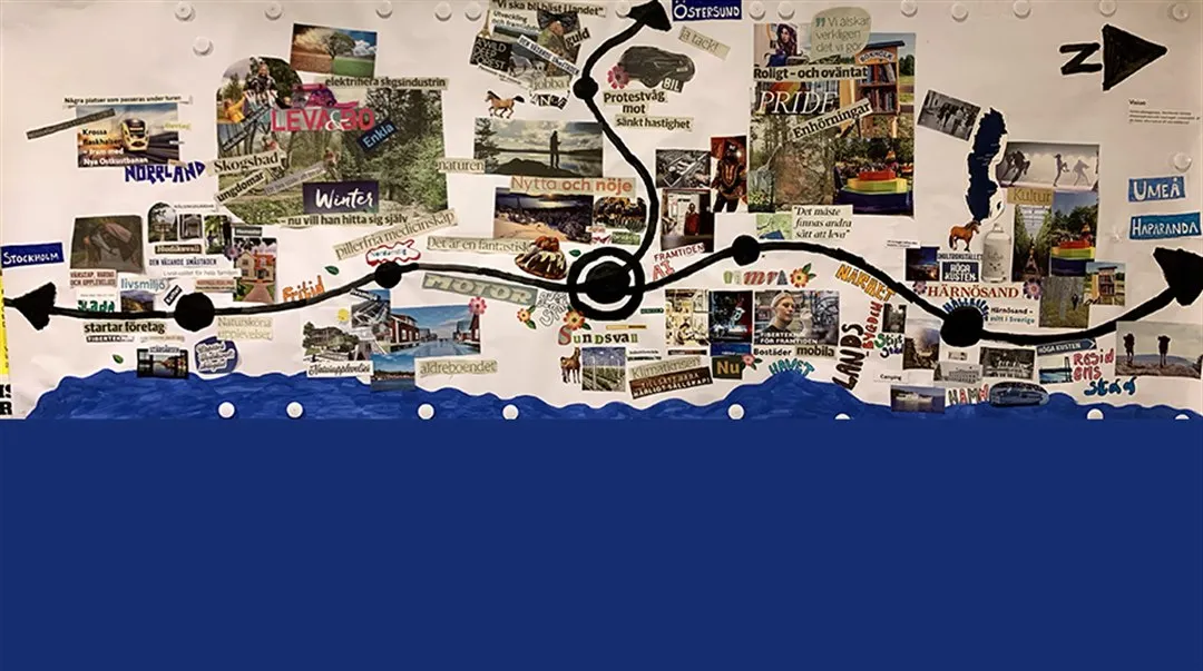 Kollage av traineer över Sundsvallsregionen