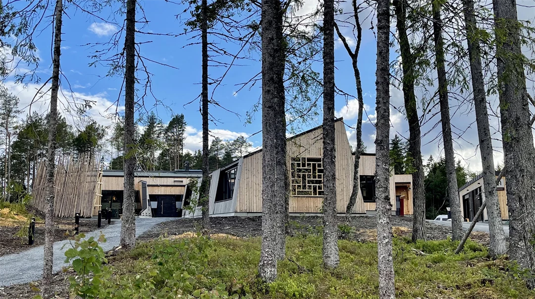 Träbyggnad i modern arkitektur