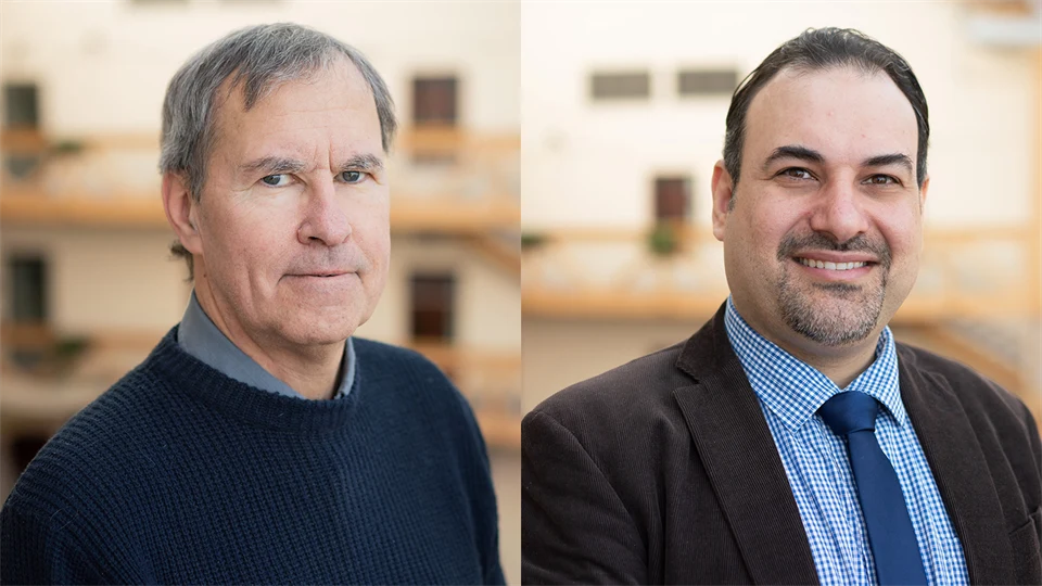 picture of Peter Öhman and Mustafa Nouralla