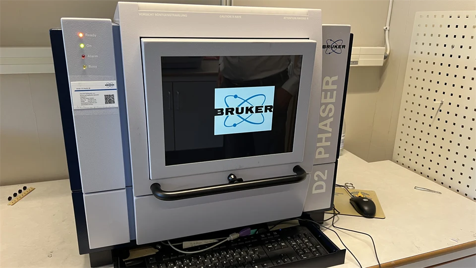 Analysis equipment in a laboratory.