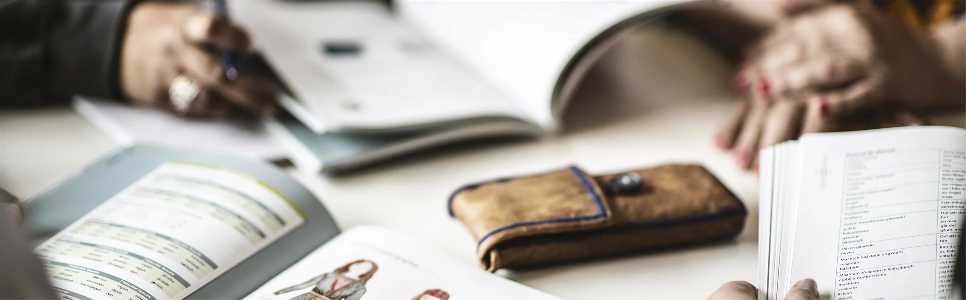 Studenter på Campus.