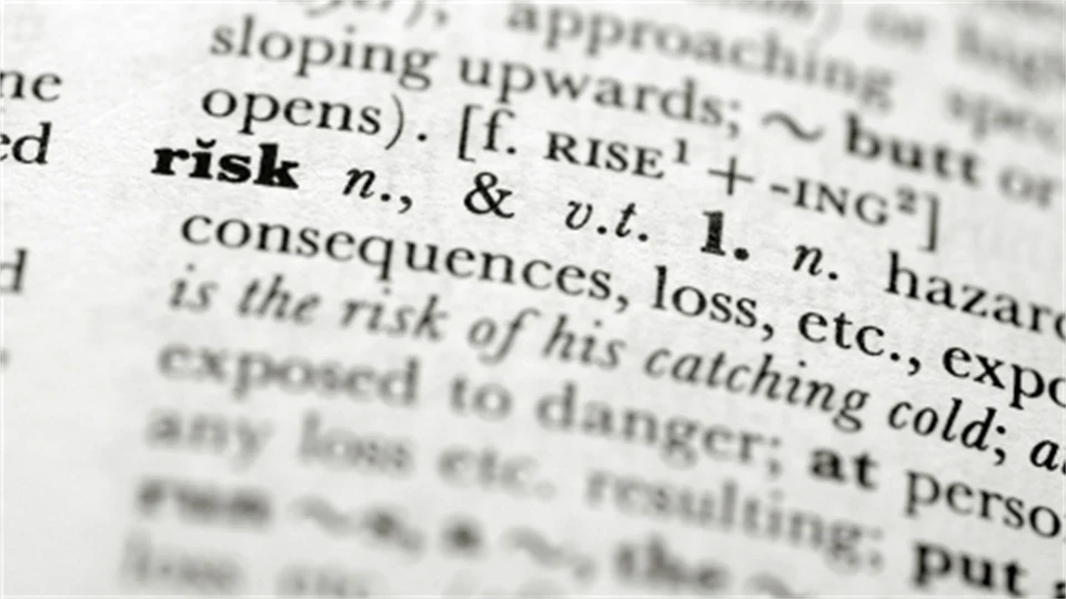 Risk i ordbok, uppslagsverk (RCR)