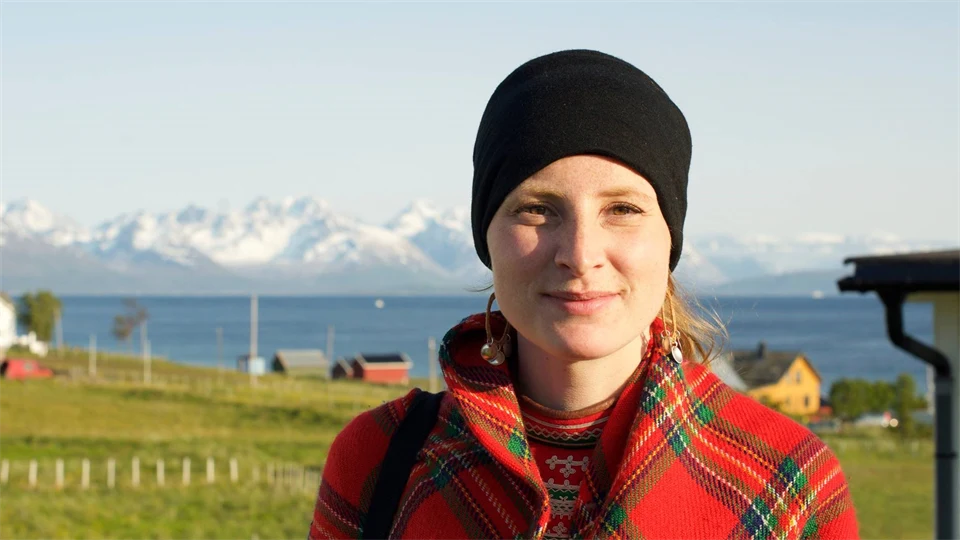 En samisk kvinna