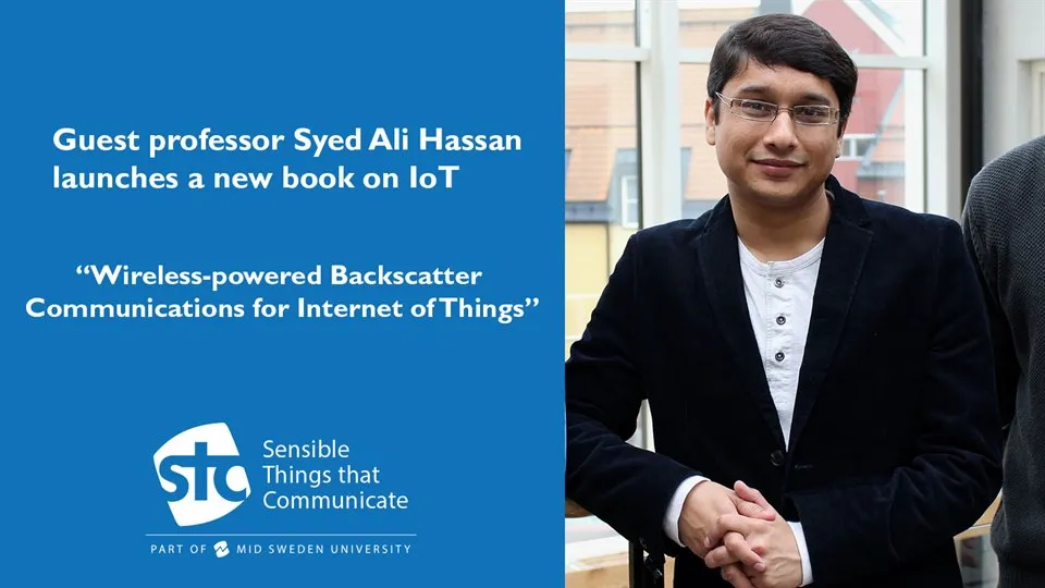 Guest professor Syed Ali Hassan launches a new book on IoT