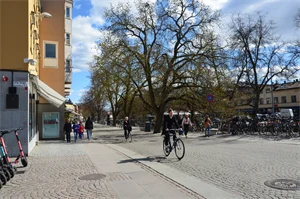 Stadsmiljö.