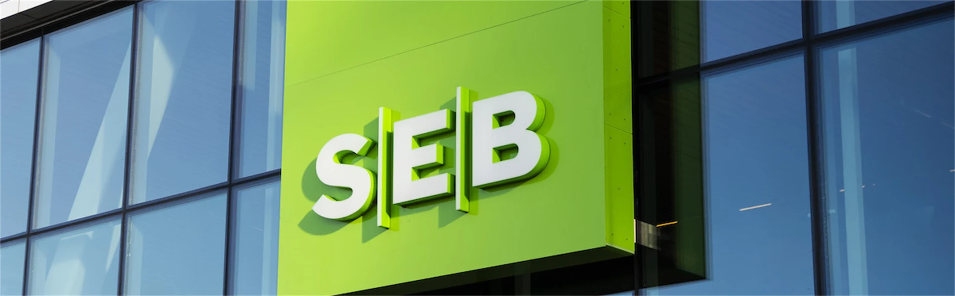 Logotyp för SEB banken i Sverige