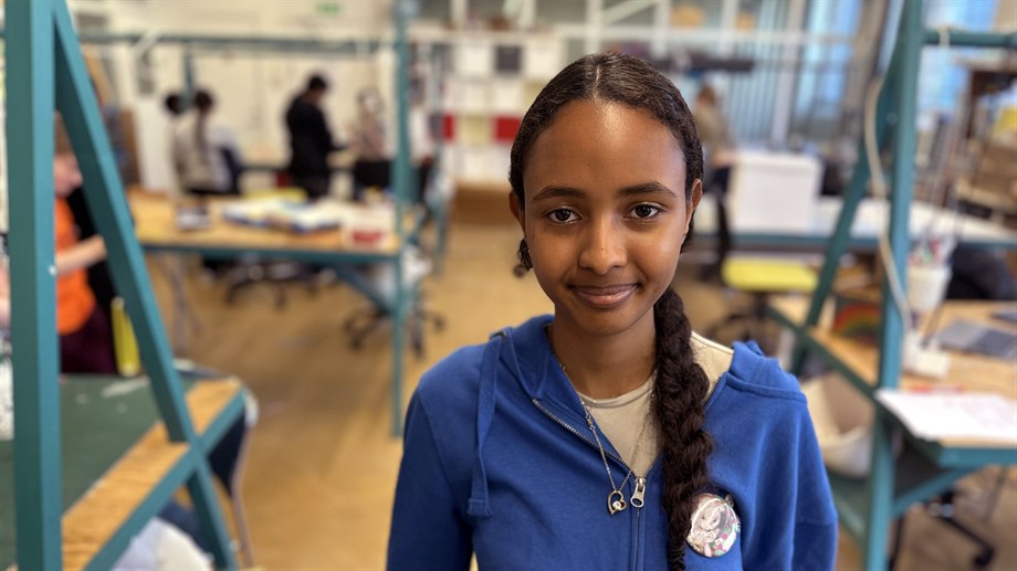 Hermela Samuel, en av Mittuniversitetets fyra SAO-jobbare