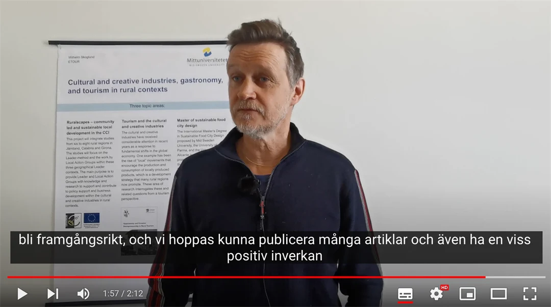 Wilhelm Skoglund about the project