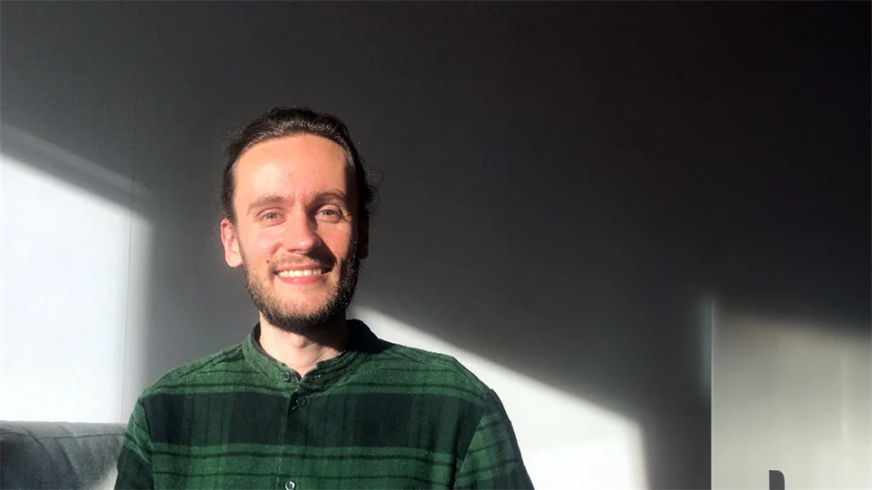 portrait of smiling man