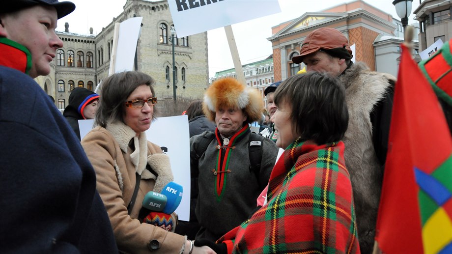 Rovdjursdemonstration i Oslo 2010.