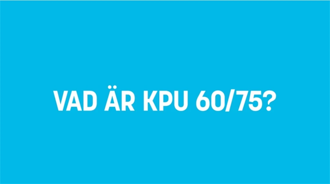 Vad är KPU 60/75?