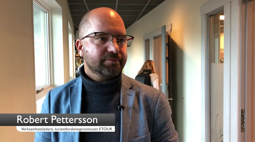 Robert Pettersson deltar i intervju om nya strategin för besöksnäringen