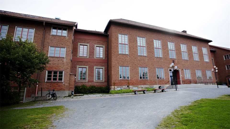 Exteriören av Jämtlands Gymnasium Wargentin